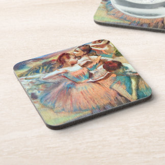 Dancers in a Landscape by Edgar Degas Coaster