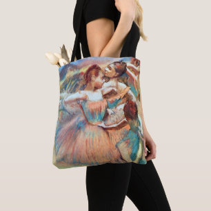 Dancers in a Landscape by Edgar Degas Tote Bag