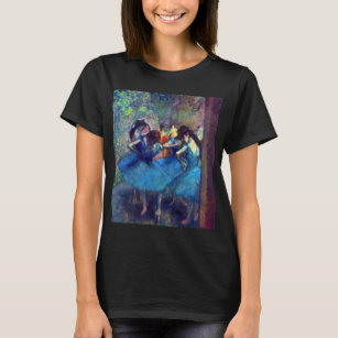 Dancers in Blue by Edgar Degas, Vintage Ballet Art T-Shirt
