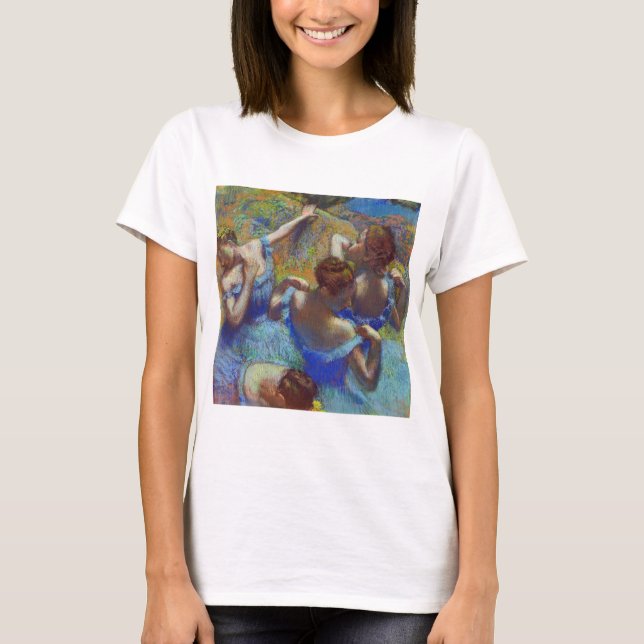 Dancers in Blue, Edgar Degas T-Shirt (Front)