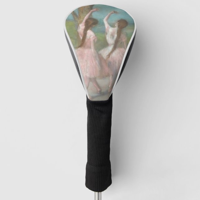 Dancers in Pink Edgar Degas Golf Head Cover (Front)
