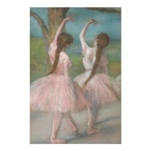 Dancers in Pink Edgar Degas Poster