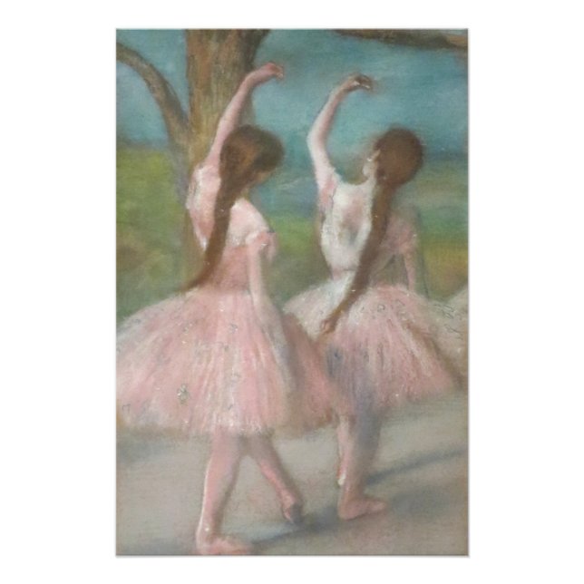 Dancers in Pink Edgar Degas Poster (Front)