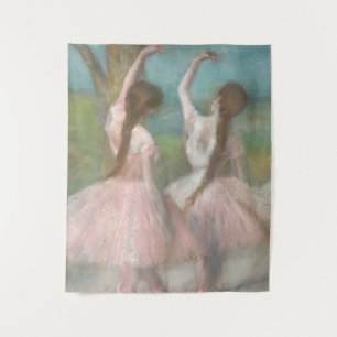 Dancers in Pink Edgar Degas Tapestry