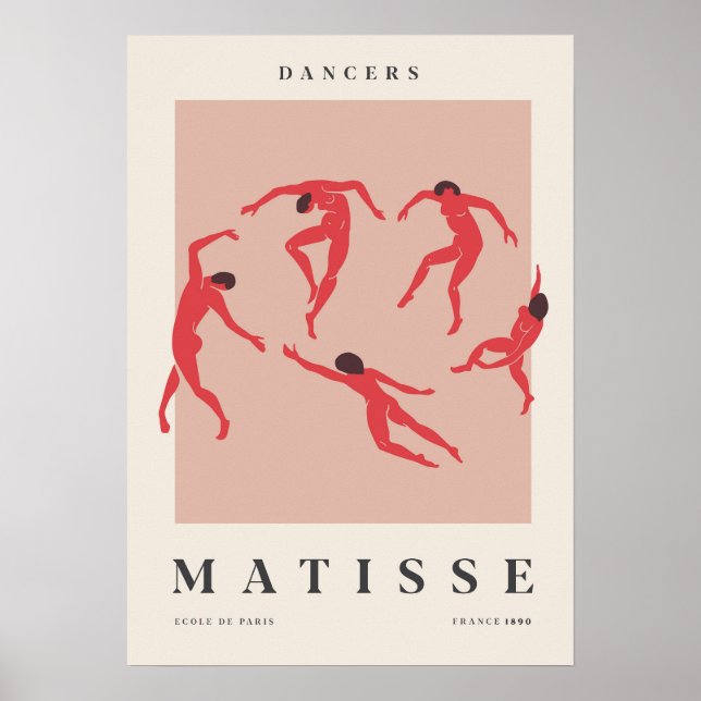 Dancers in Red Poster (Front)