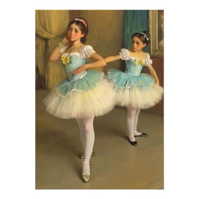 Dancers in the Romantic Style Photo Print (Front)