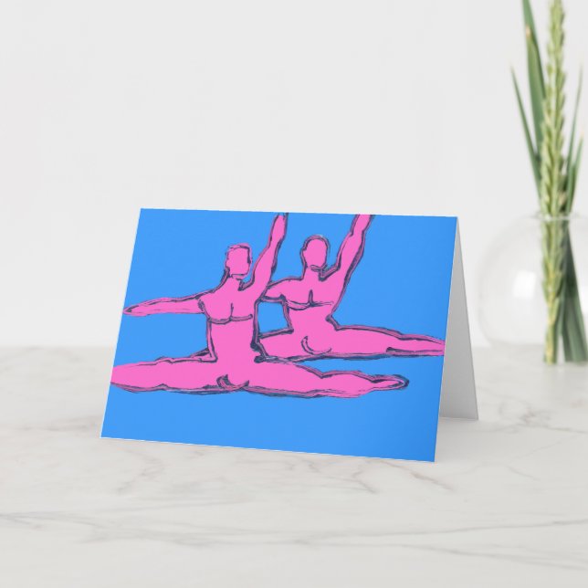 Dancers Jete Duo Card (Front)