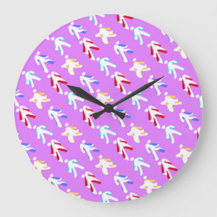 Dancers Large Clock