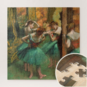 Dancers, Pink and Green by Degas, Art Jigsaw Puzzle