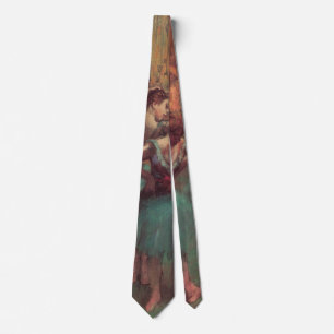 Dancers, Pink and Green by Edgar Degas Tie