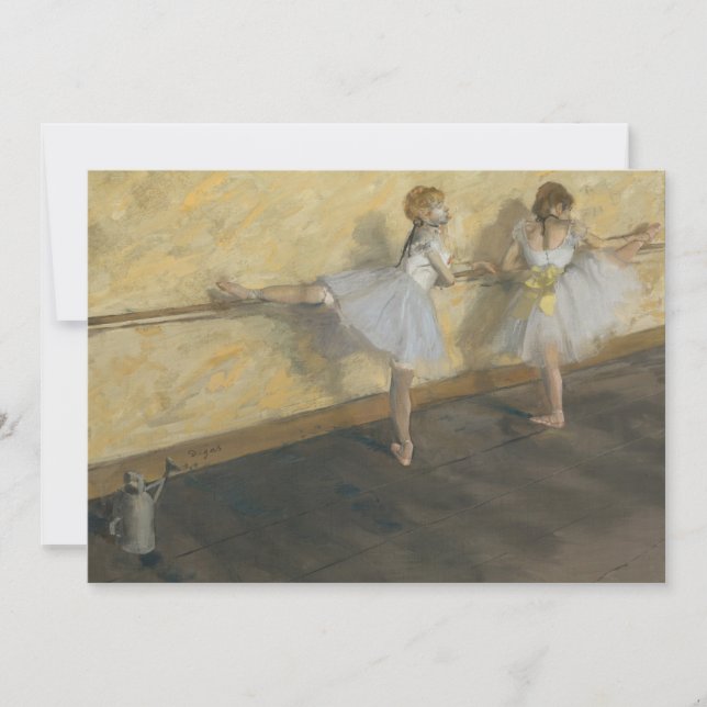 Dancers Practicing at the Barre | Edgar Degas (Front)