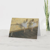 Dancers Practicing at the Barre | Edgar Degas