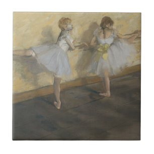 Dancers Practising at the Barre Tile