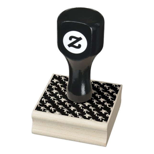 Dancers Rubber Stamp (Stamp)