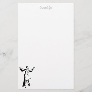 Dancers stationery personalised