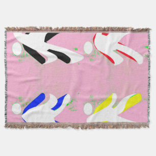 Dancers Throw Blanket