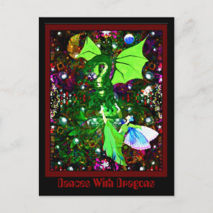 Dances With Dragons Postcard