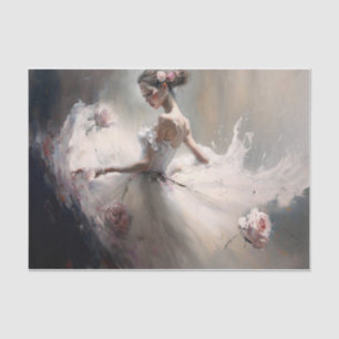 Dances with the roses tissue paper