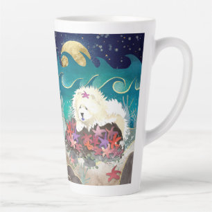 DANCIN' WITH THE STARZ Cream Chow   Latte Mug