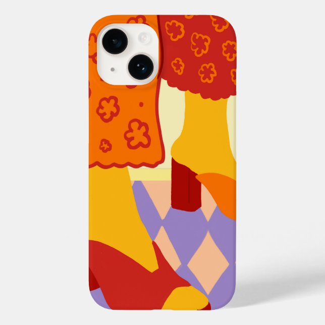 Dancing Across Chequered Dreams Case-Mate iPhone Case (Back)