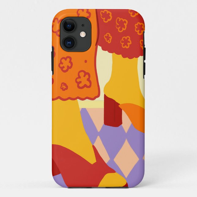 Dancing Across Chequered Dreams Case-Mate iPhone Case (Back)