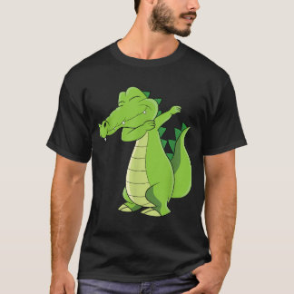 Dancing Alligator Funny Dabbing Alligator T-Shirt
