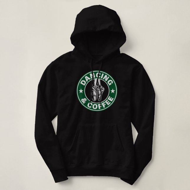 Dancing and Coffee Shirt (Design Front)
