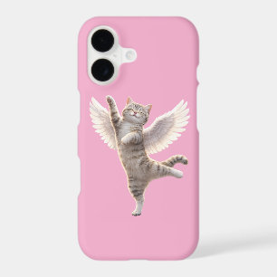Dancing Angel Cat with Wings