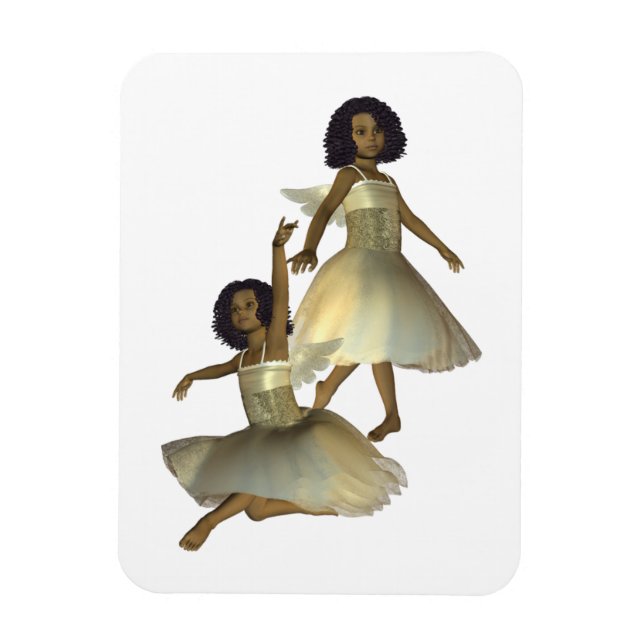 Dancing Angels Premium Magnet (Vertical)