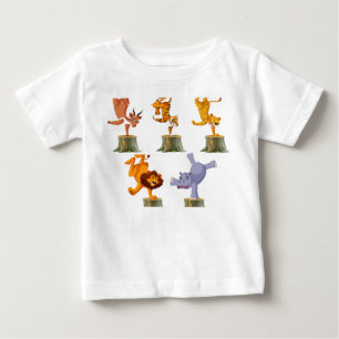 Dancing Animals Toddler Fine Jersey T-shirt