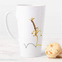 DANCING AROUND BAD "STUFF" GIRAFFE by Jeff Willis