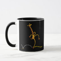 DANCING AROUND BAD "STUFF" GIRAFFE by Jeff Willis