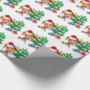 Dancing Around The Tree Gift Wrap