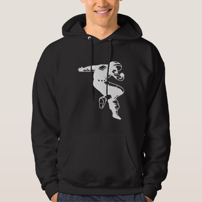 Dancing Astronaut Space Hoodie (Front)
