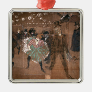 Dancing at the Rouge Metal Tree Decoration