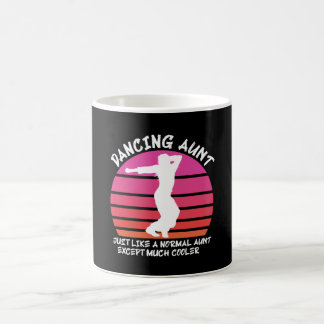 dancing aunt coffee mug
