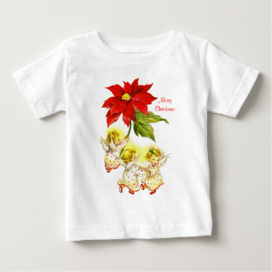 Dancing Baby Angels Christmas Baby Shirt