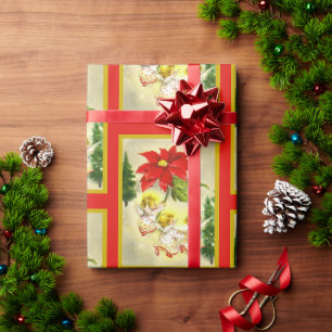 Dancing Baby Angels Wrapping Paper