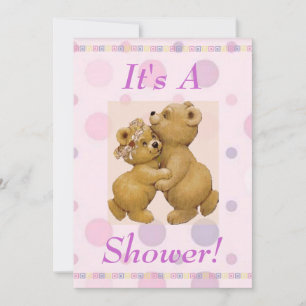 Dancing Baby Shower Invitation