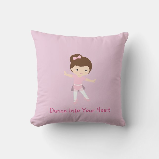 Dancing Baby Tutu Bodysuit Cushion (Front)