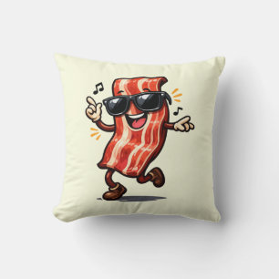 Dancing Bacon Cushion