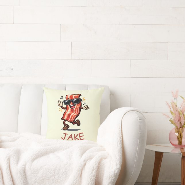 Dancing Bacon Cushion (Couch)