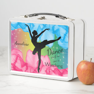 Dancing Ballerina Metal Lunch Box