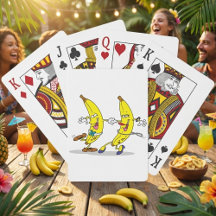 Dancing Bananas Playing Cards