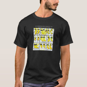 Dancing Bananas Sunglasses Ai Generated Art  Meme  T-Shirt