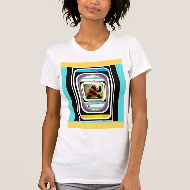 Dancing Bear 1 T-Shirt (Front)