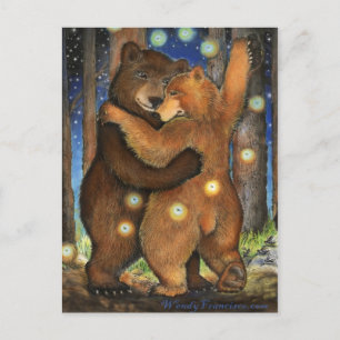 Dancing Bear Postcard