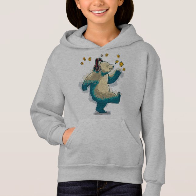 Dancing Bear with headphones (Front)