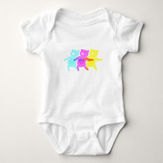 Dancing bears baby bodysuit