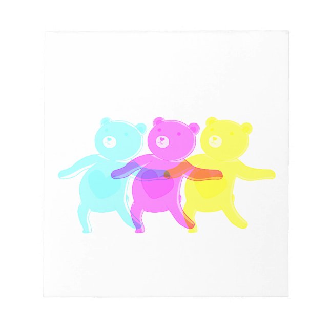 Dancing bears notepad (Front)